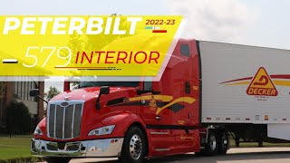 202223 Peterbilt 579 Ultraloft interior loaded with amenities [upl. by Elad]