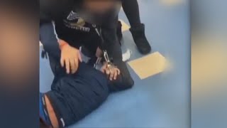 Video shows scuffle between CPS staff member student [upl. by Cecilius]