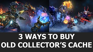 How to Buy Old Collectors Cache Sets in Dota 2 [upl. by Nohsid]