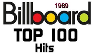 Billbords Top 100 Songs Of 1969 [upl. by Aicatsanna]