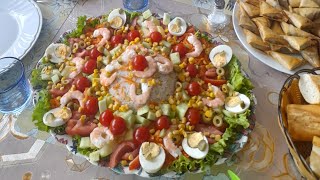 Salade Composée de A à Z à présenter tous les jours Idée Recette de Ma Mère 😊😍 [upl. by Dorinda658]