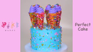 Awesome Ice Cream Cone Cake [upl. by Tebzil567]