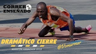 INCREÍBLE CIERRE DRAMÁTICO EN EL MARATÓN DE HANNOVER 2018 MOTIVACIÓN PARA CORREDORES [upl. by Llednohs117]