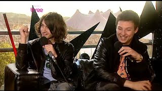 Arctic Monkeys Reading Festival Interview 29 August 2009 [upl. by Hermie]