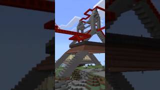 Eiffel Tower Minecraft failed minecraft minecraftshorts minecraftbuilding gaming mcpe shorts [upl. by Nylirej371]