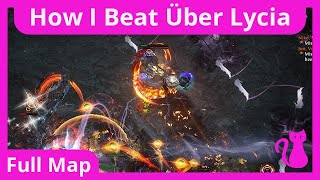 How I Beat Sanctuary Tier 17 Über Lycia Gets Destroyed pathofexile Necro324 [upl. by Orion]