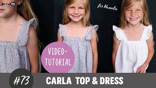 Top oder Kleid aus Musselin ganz einfach selber Nähen DIYNähTutorial [upl. by Orteip497]