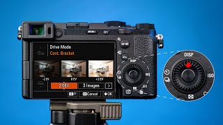 Sony a7C II Exposure Bracketing Setup Tutorial [upl. by Leikeze434]