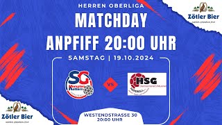 SG KemptenKottern vs HSG DietmannsriedAltusried Oberliga Männer [upl. by Bridwell]