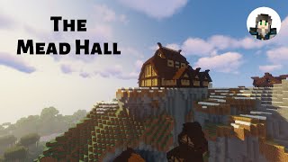 Make a Mead Hall in Minecraft Tutorial  Build an Anglo Saxon Minecraft Village [upl. by Euqininod776]