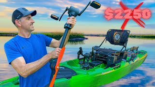 NEW Pedal Drive Fishing Kayak Under 1000   Perception Showdown 115 Review [upl. by Emyaj]