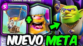 NUEVO META de DUENDE FORFZUDO EVO en CLASH ROYALE 🤯 [upl. by Aneekahs]