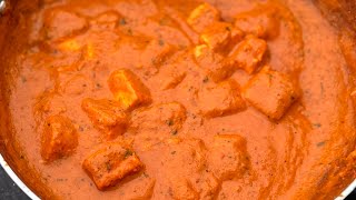 PANEER BUTTER MASALA RECIPE  HOW TO MAKE PANEER BUTTER MASALA  HOMEMADE PANEER BUTTER MASALA [upl. by Eanat]