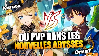 2 Low Spender saffrontent dans les nouvelles Abysses PVP  Le tulpa les détruit  Genshin Impact FR [upl. by Qerat]