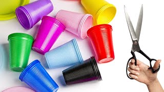 6 ideas for souvenirs with disposable cupDIY [upl. by Adnotal]