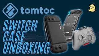 Tomtoc Nintendo Switch Dockable Case Bundle  Armor Case  Unboxing [upl. by Sheaff666]