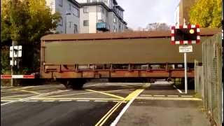 Chapel Road Level Crossing 28102015 [upl. by Netsyrk646]