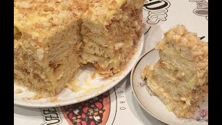 Торт «Наполеон» из ушек – ленивый но вкусный вариант торта [upl. by Rube]