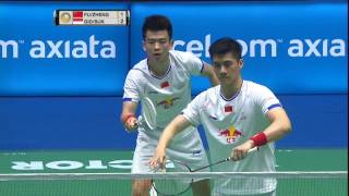 Celcom Axiata Malaysia Open 2017  Badminton F M5MD  FuZheng vs GidSuk [upl. by Anekahs]