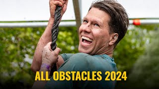 Mud Masters Obstacle Run  All obstacles 2024 [upl. by Airtened533]