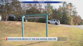 Construction underway for renovations on the North Little Rock Animal Shelter [upl. by Misak790]