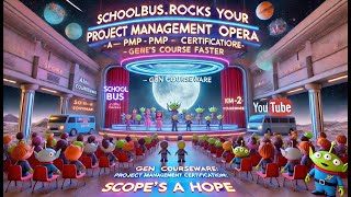 SchoolBusRocks Your PMP Certification  GEN Project Management Opera Scopes A Hope 4 Leaders ATG [upl. by Julietta]