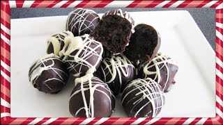 NIET BAK OREO CHOCOLADE BONBONS CAKEPOPS  DIYNOVEMBER [upl. by Neehahs]