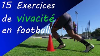 15 Exercices de vivacité en football [upl. by Cooper87]