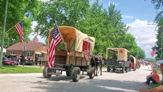 The 2022 Tarkio Rodeo Parade in Tarkio Missouri [upl. by Delfeena]