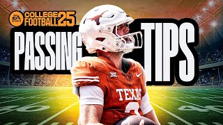 College Football 25 Passing Tutorial Top 22 Tips YOU NEED TO KNOW [upl. by Gustavus]