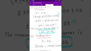 Error Propagation JEE NET GATE [upl. by Akenot]