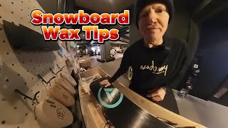 Snowboard Wax tips NOBODY tells you [upl. by Prisca512]