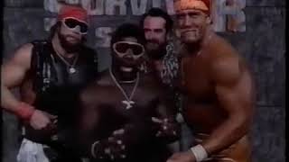 Mega Powers Survivor Series Team Promo 11051988 [upl. by Yecak]