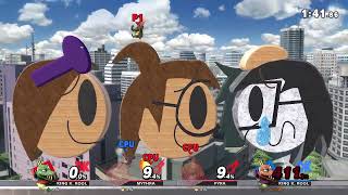 Super Smash Bros Ultimate  Custom Stage SonicSong182 Kn and SonicSong182Fan3 Cheer Up Regi [upl. by Aisemaj]