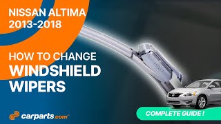 How to replace the Windshield Wipers Blades 20132018 Nissan Altima 🚗 [upl. by Zia]