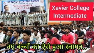 Welcome of new students at st xavier college  Ranchi 📚 Orientaion Programme 🎊 Welcome Song 🌸 [upl. by Casandra]