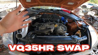 2005 NISSAN 350Z VQ35HR SWAP [upl. by Dyan202]