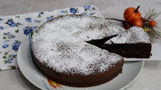 Torta al cioccolato con cuore morbido  Divertirsi in cucina [upl. by Otrevogir]