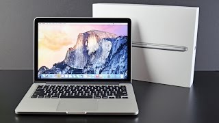 Apple MacBook Pro 13inch with Retina Display 2015 Unboxing amp Overview [upl. by Nalehp]