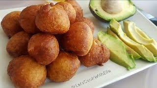 HOW TO MAKE PUFF PUFF Congolese Mikate [upl. by Alliehs]