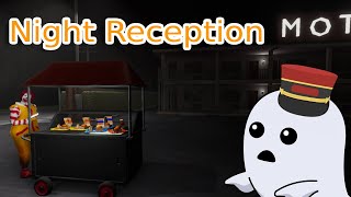 Night Reception  Indie Horror Game [upl. by Ymmac409]