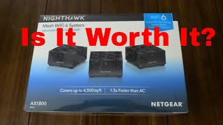 Netgear Nighthawk Mk63 Ax1800 Unboxing Review amp Quick Install [upl. by Rubens]