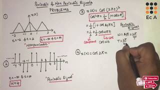 96 PROBLEMS on Periodic amp Non Periodic signals1  EC Academy [upl. by Iak]