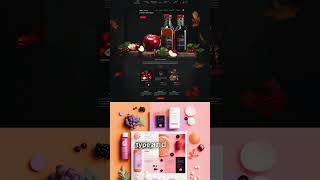 How to make stunning website design layouts for health ampwellness products in MidJourney webdesign [upl. by Norahc259]