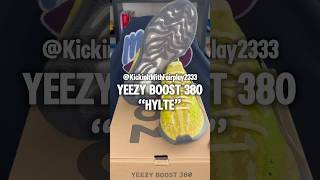 YEEZY BOOST 380 “HYTLE” ASMR  Kickin It With Fairplay 2333 [upl. by Ardnekan]