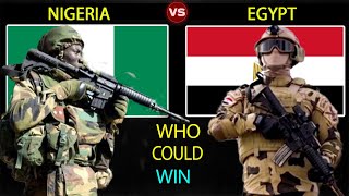 Nigeria vs Egypt military power comparison 2023  Who Would Win [upl. by Herm614]