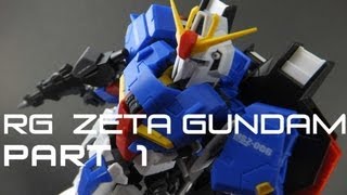 Real Grade RG Zeta Gundam Review Pt 1 Aesthetics and Quality [upl. by Ellenaj258]