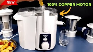 Best Multi Purpose Mixer Grinder  Havells Hexo 1000 watts 3 Jar Juicer Mixer Grinder  Unboxing [upl. by Alexandrina]