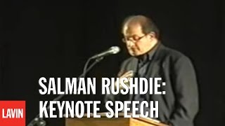 Keynote Speaker and Author Salman Rushdie [upl. by Magner]