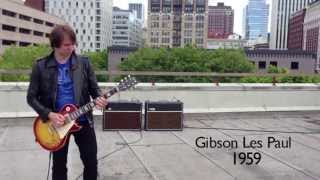 1959 VOS Gibson Les Paul Vox AC30 on roof in Portland Oregon [upl. by Aicad]